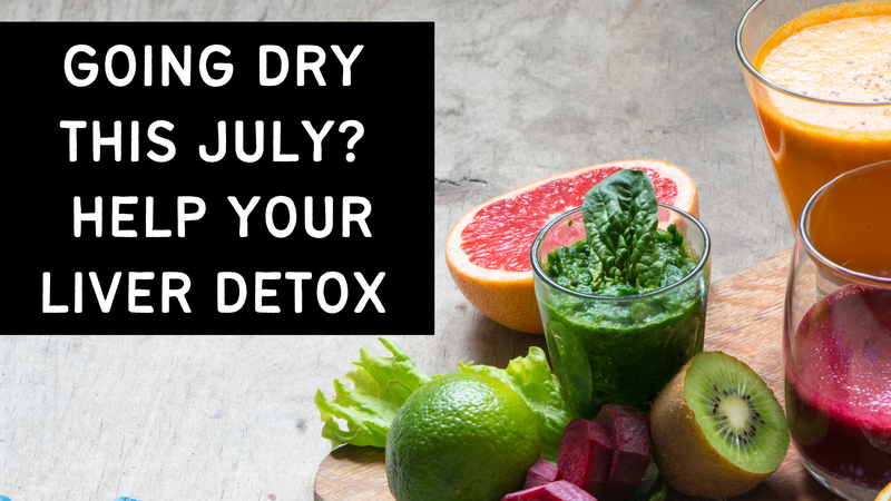 Going Dry This July? Help Your Liver Detox!
