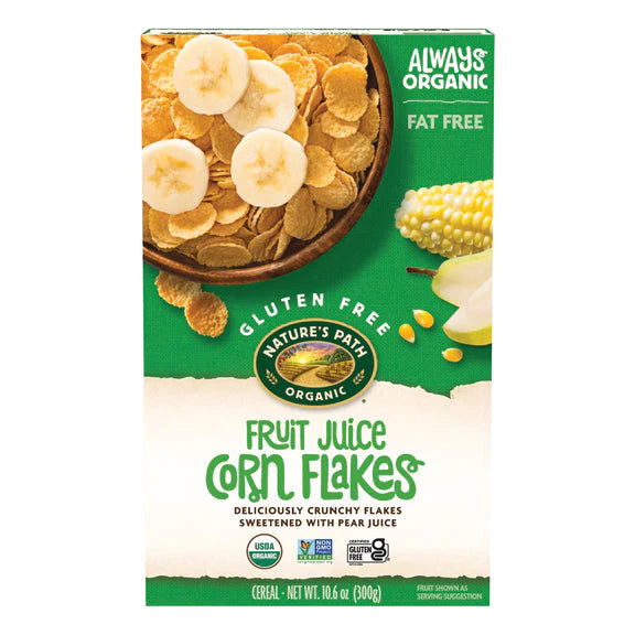 Natures Path Corn Flakes Fruit Juice