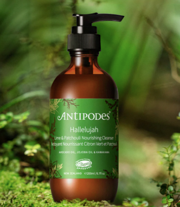 Antipodes Hallelujah Lime & Patchouli Nourishing Cleanser 200ml