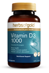 Herbs of Gold Vitamin D3 1000 240 tabs