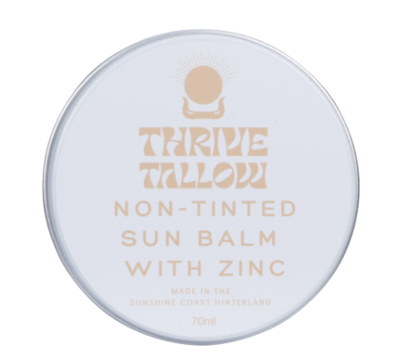 Thrive Tallow- Tallow Based Sun Balm with Zinc Oxide - Non Tinted 70ml