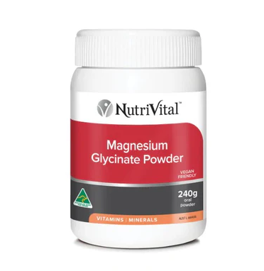 NutriVital Magnesium Glycinate Powder 240g & 400g