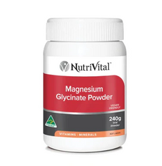 NutriVital Magnesium Glycinate Powder 240g & 400g