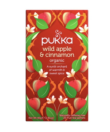 Pukka Wild Apple & Cinnamon Tea