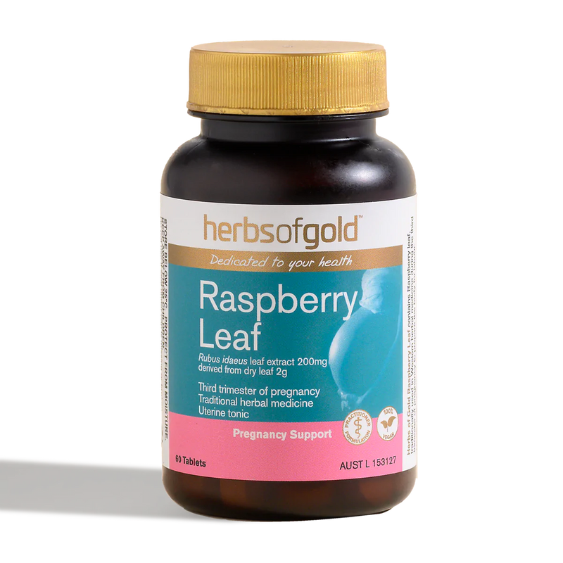Herbs of Gold Raspberry Leaf 60 tablets
